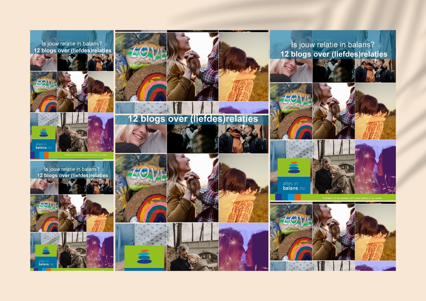 Gratis E-book met 12 blogs over relaties